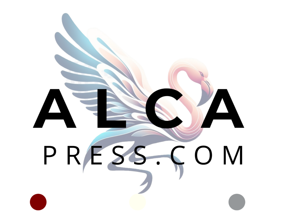 logo alcapress.com con sfondo bianco